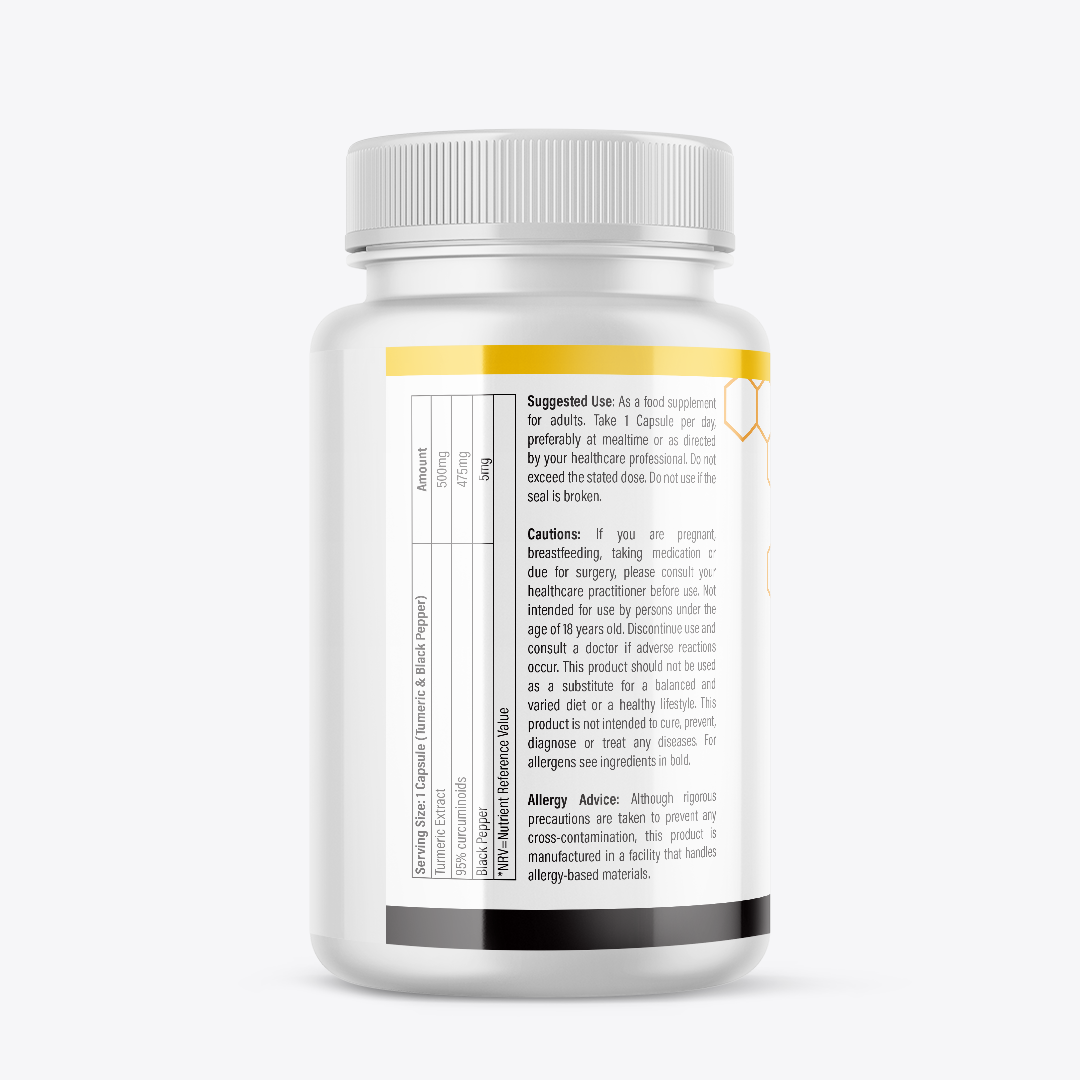 Curcuma et Poivre Noir en supplément