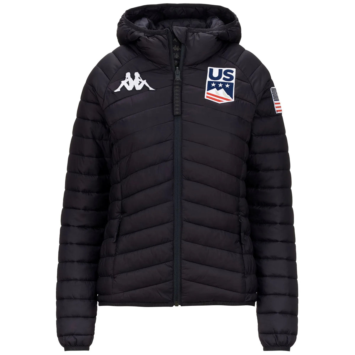 Veste matelassée US Ski Team pour femme Isolation Primaloft® Jeux olympiques d'hiver 2026 Marine - Kappa