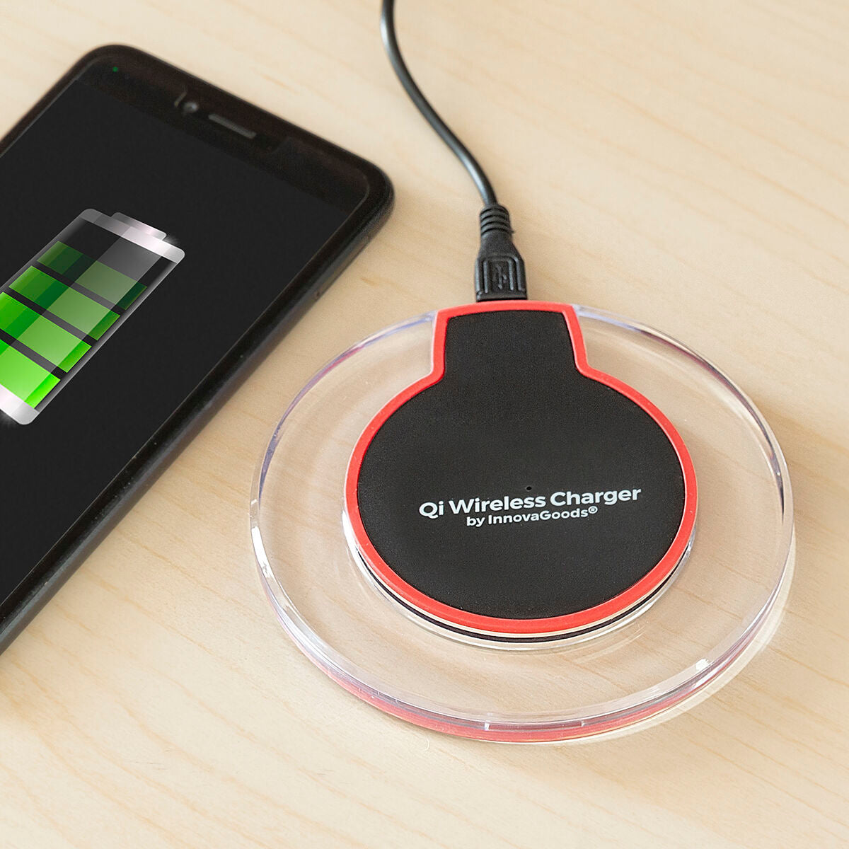 Chargeur sans fil Qi pour smartphones InnovaGoods