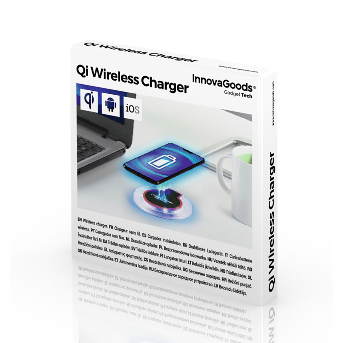 Chargeur sans fil Qi pour smartphones InnovaGoods