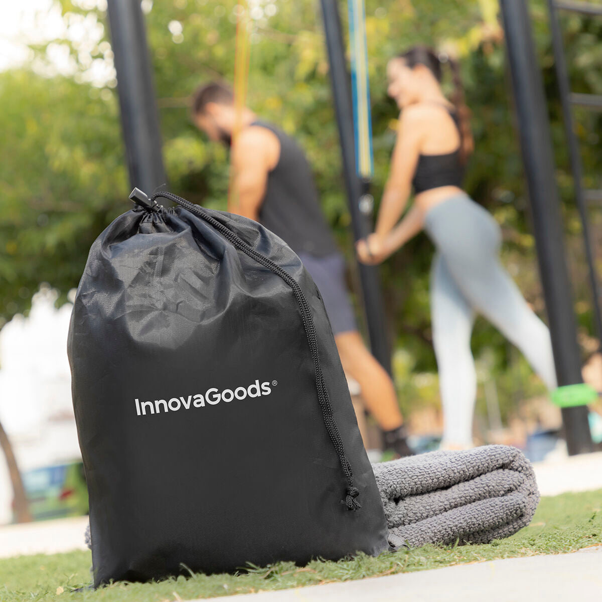Ensemble de Bandes de Résistance avec Accessoires et Guide d'Exercices Rebainer InnovaGoods 5 Unités