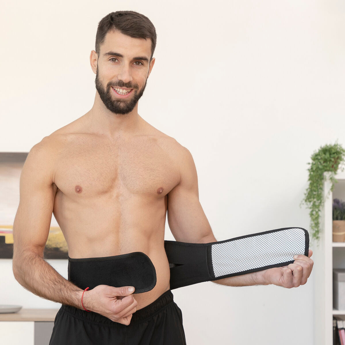 Ceinture de Correction Thermique à Aimants de Tourmaline Tourmabelt InnovaGoods