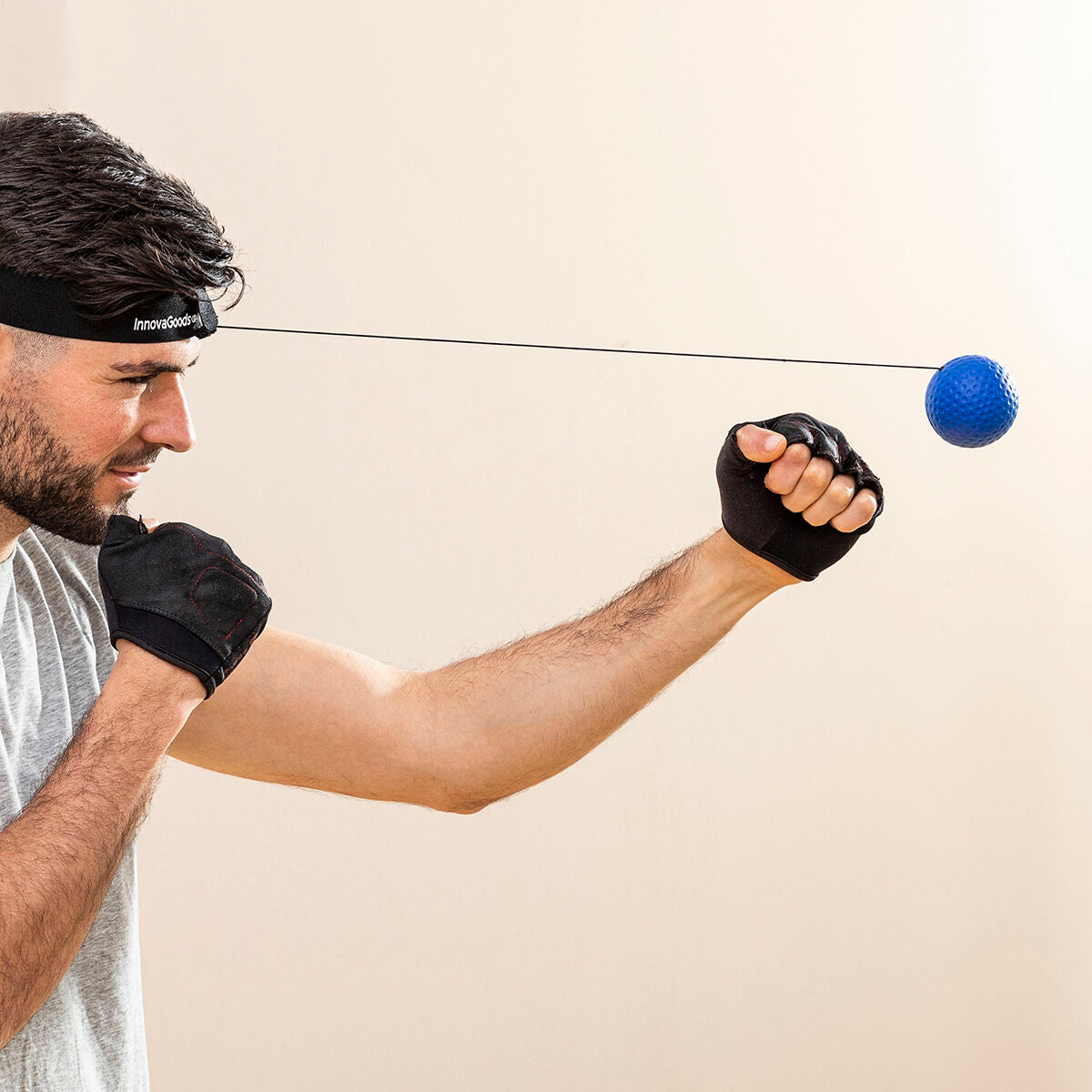 Ensemble d'entraînement et de balles de réflexe Balxing InnovaGoods