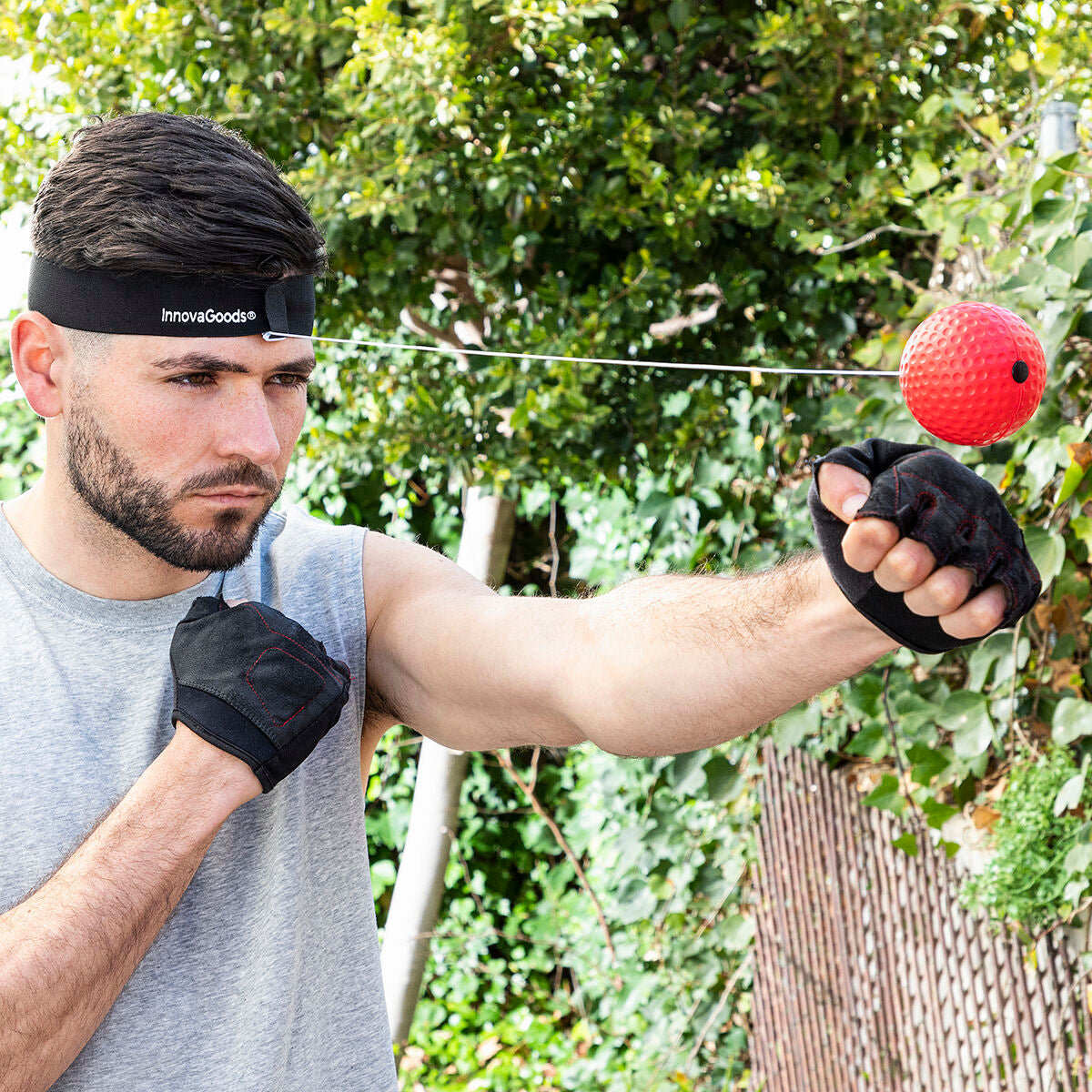 Ensemble d'entraînement et de balles de réflexe Balxing InnovaGoods