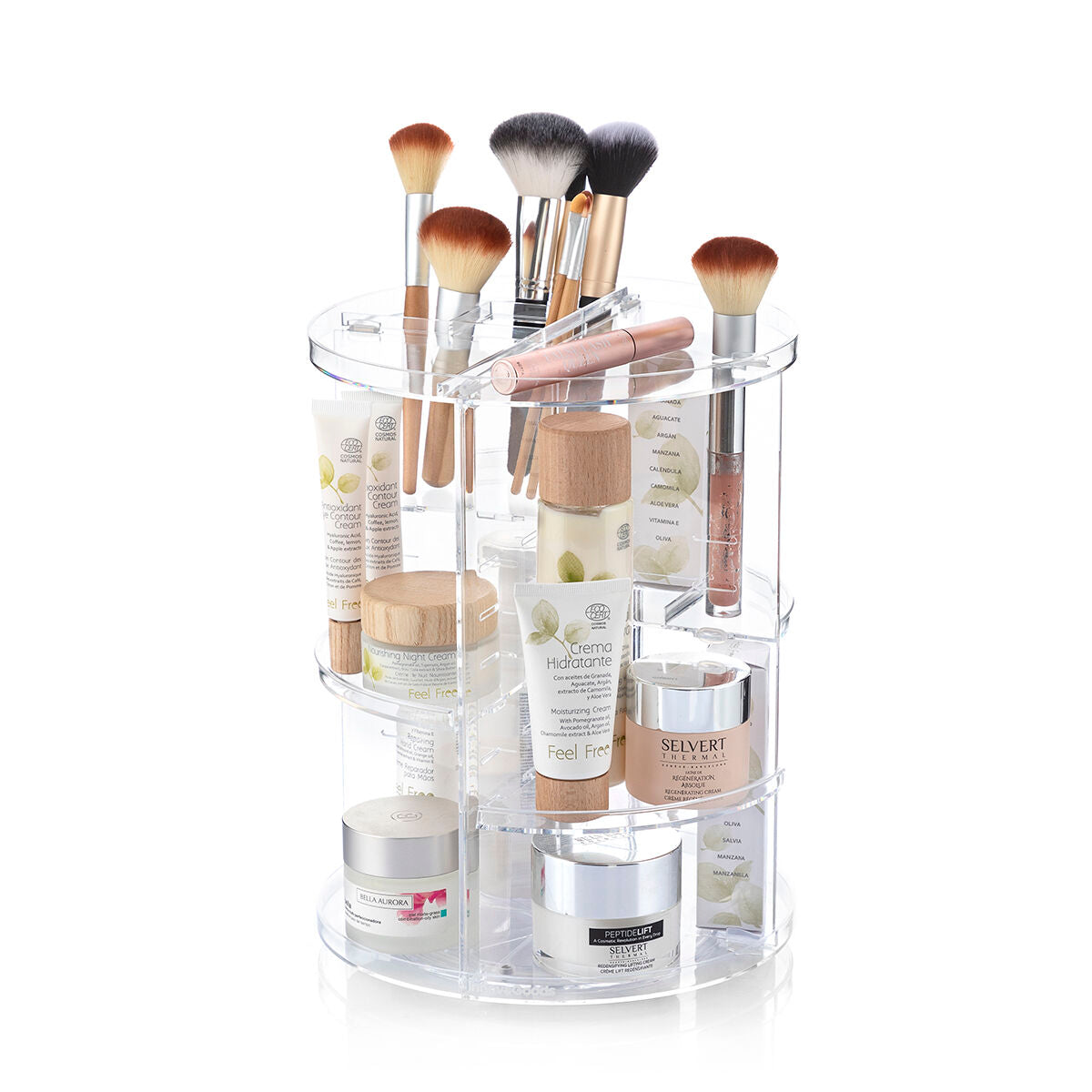 Organisateur de Maquillage Rotatif Rolkup InnovaGoods