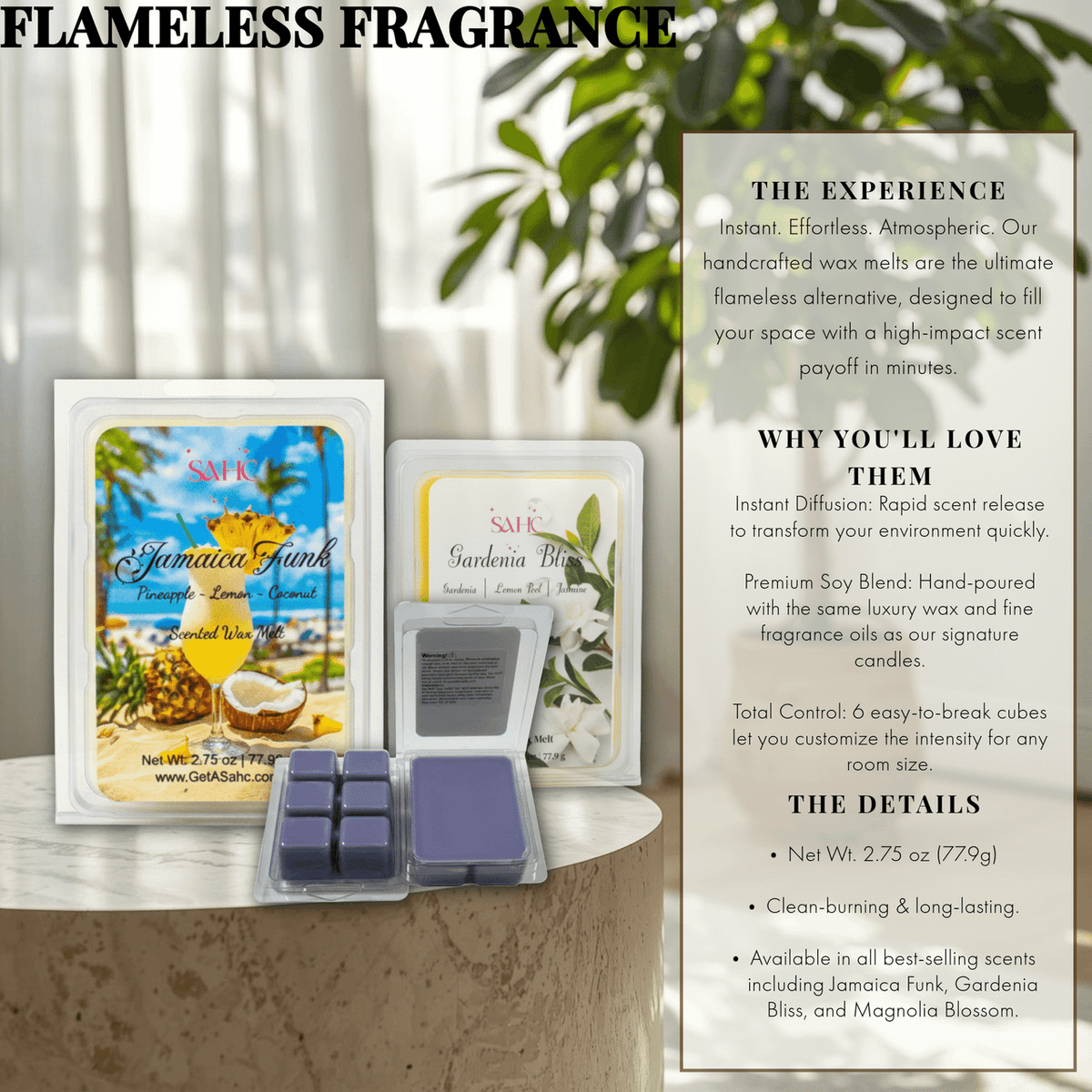 Fleur de Magnolia | Galets de cire parfumée