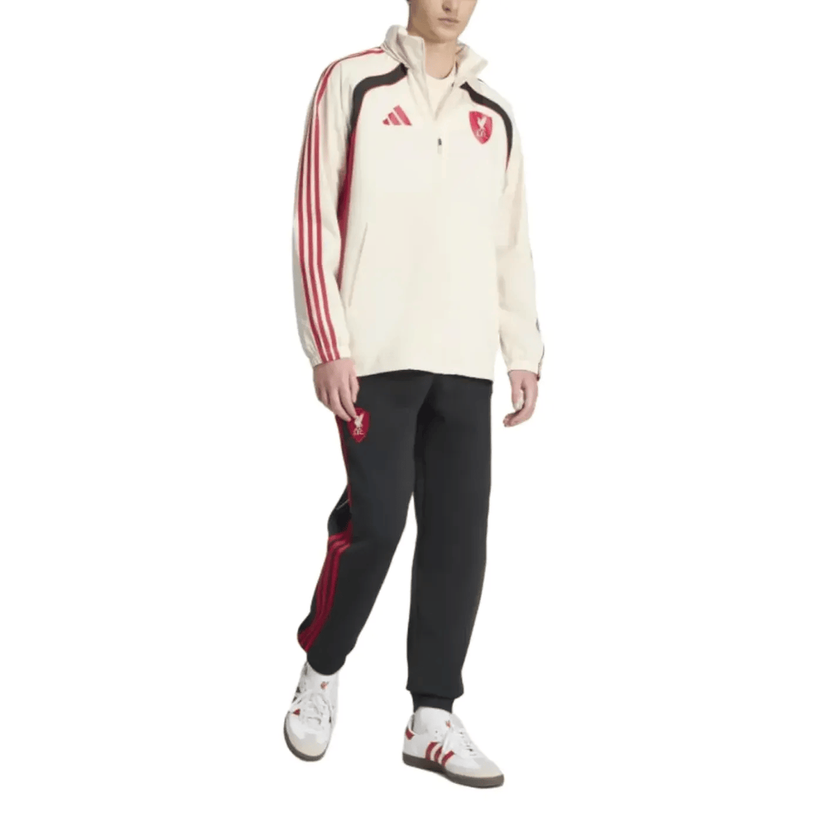 Survêtement de présentation de football rétro Liverpool FC 2025/26 - Adidas