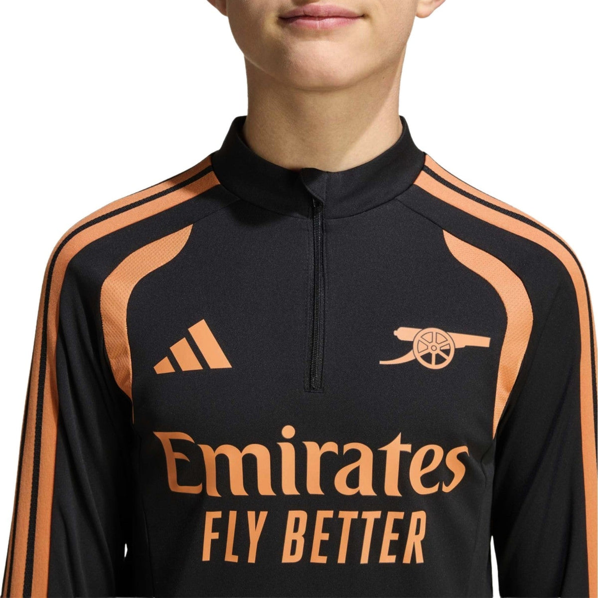Kids - Arsenal black Training Technical Soccer Tracksuit 2026/27 - Adidas