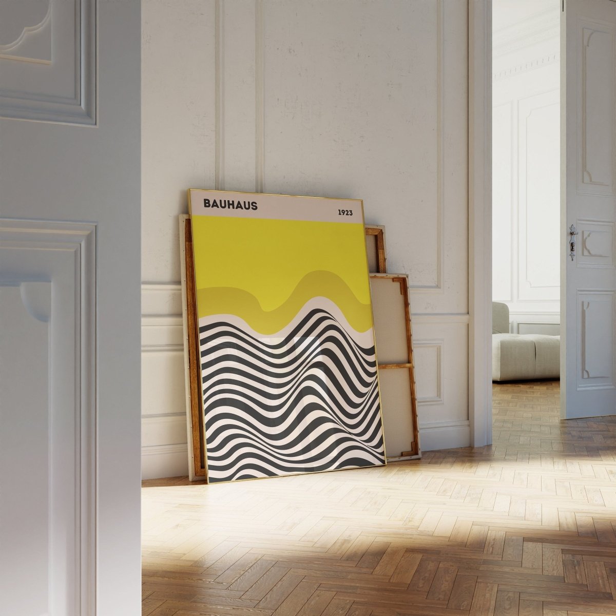 Bauhaus Ausstellung Poster · Geschenkidee · Bauhaus Design · Bauhaus Wandkunst · Wand Deko · Deko Print ohne Rahmen