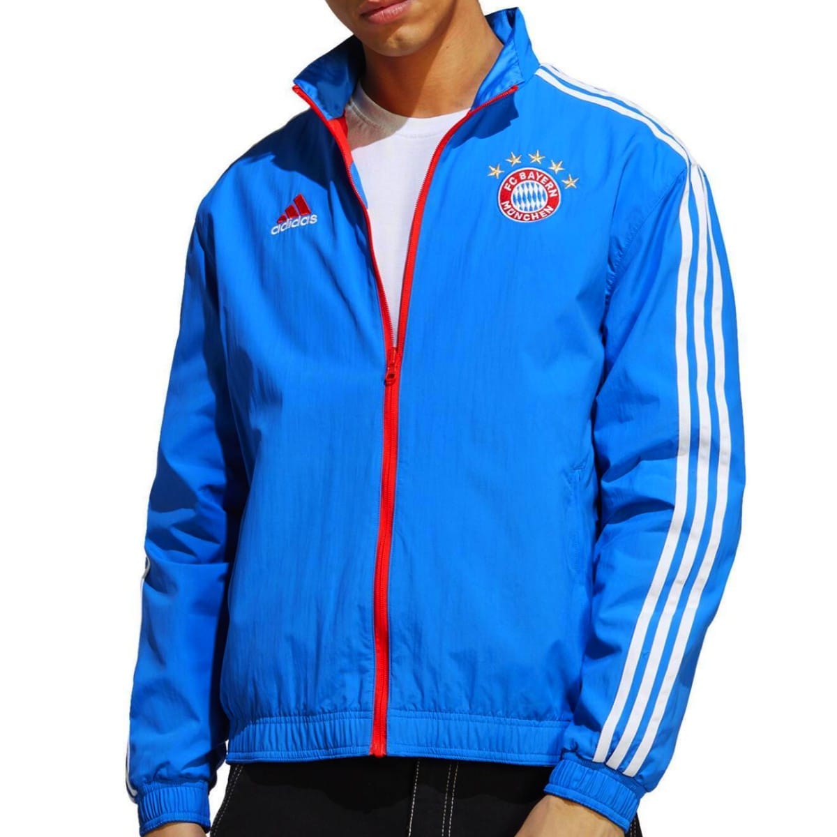 Veste de présentation de football Bayern Munich avant-match 2023 - Adidas