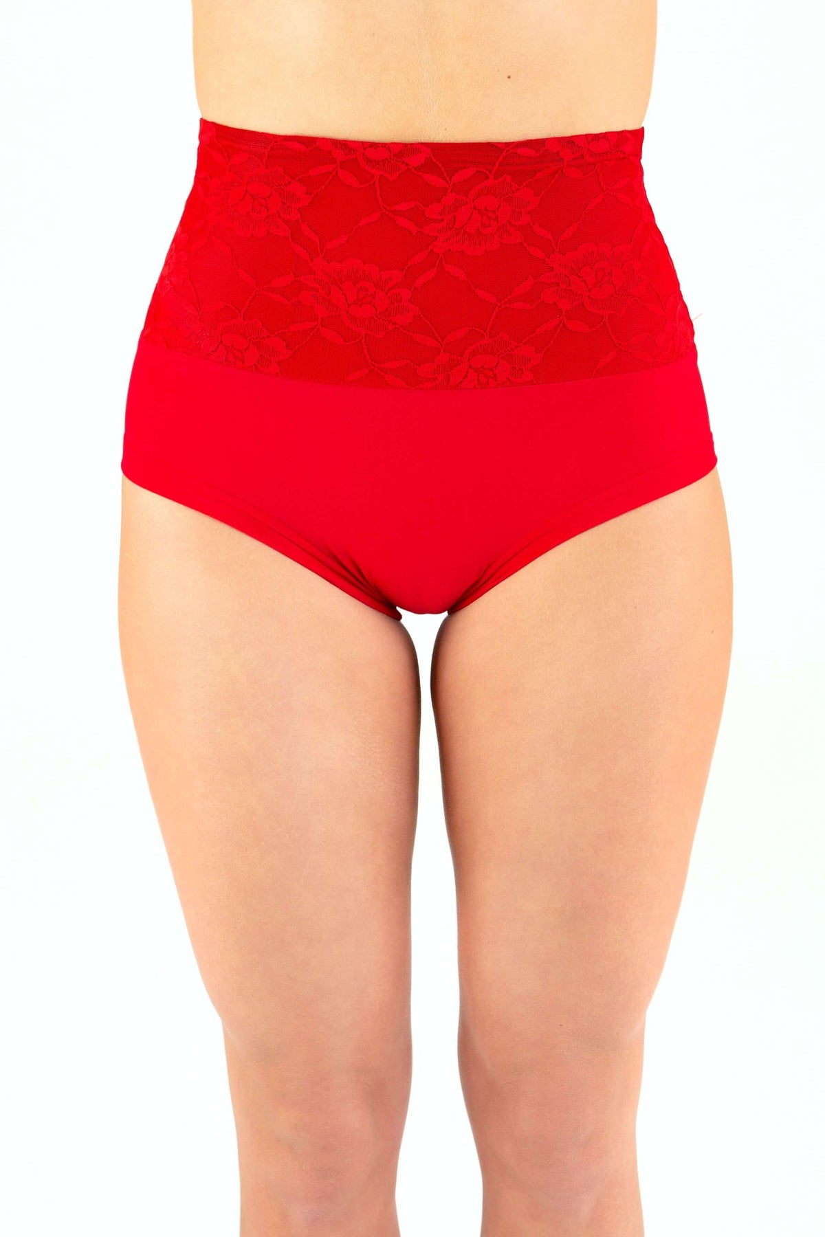 High-Waisted Lace Pole Shorts – Betty