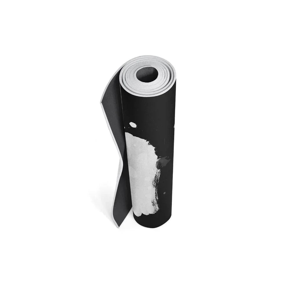 Tapis de yoga | 6 mm d'épaisseur | Noir | Antidérapant | Écologique | Yune Yoga | Black3