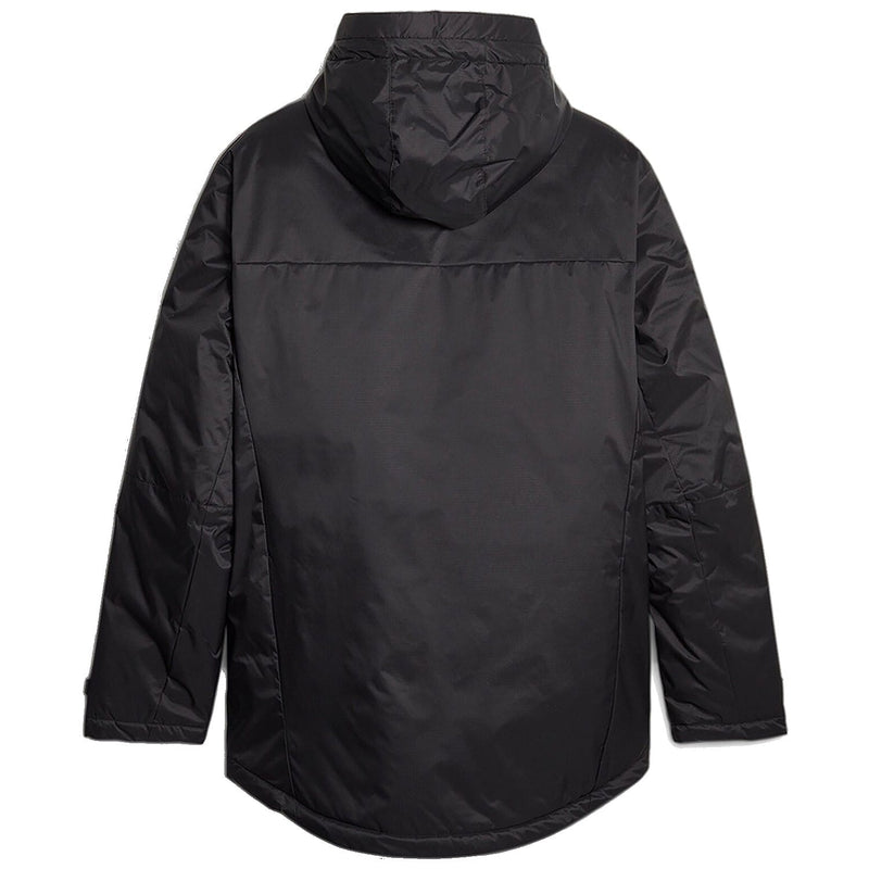 BVB Borussia Dortmund black padded bench jacket 2023/24 - Puma