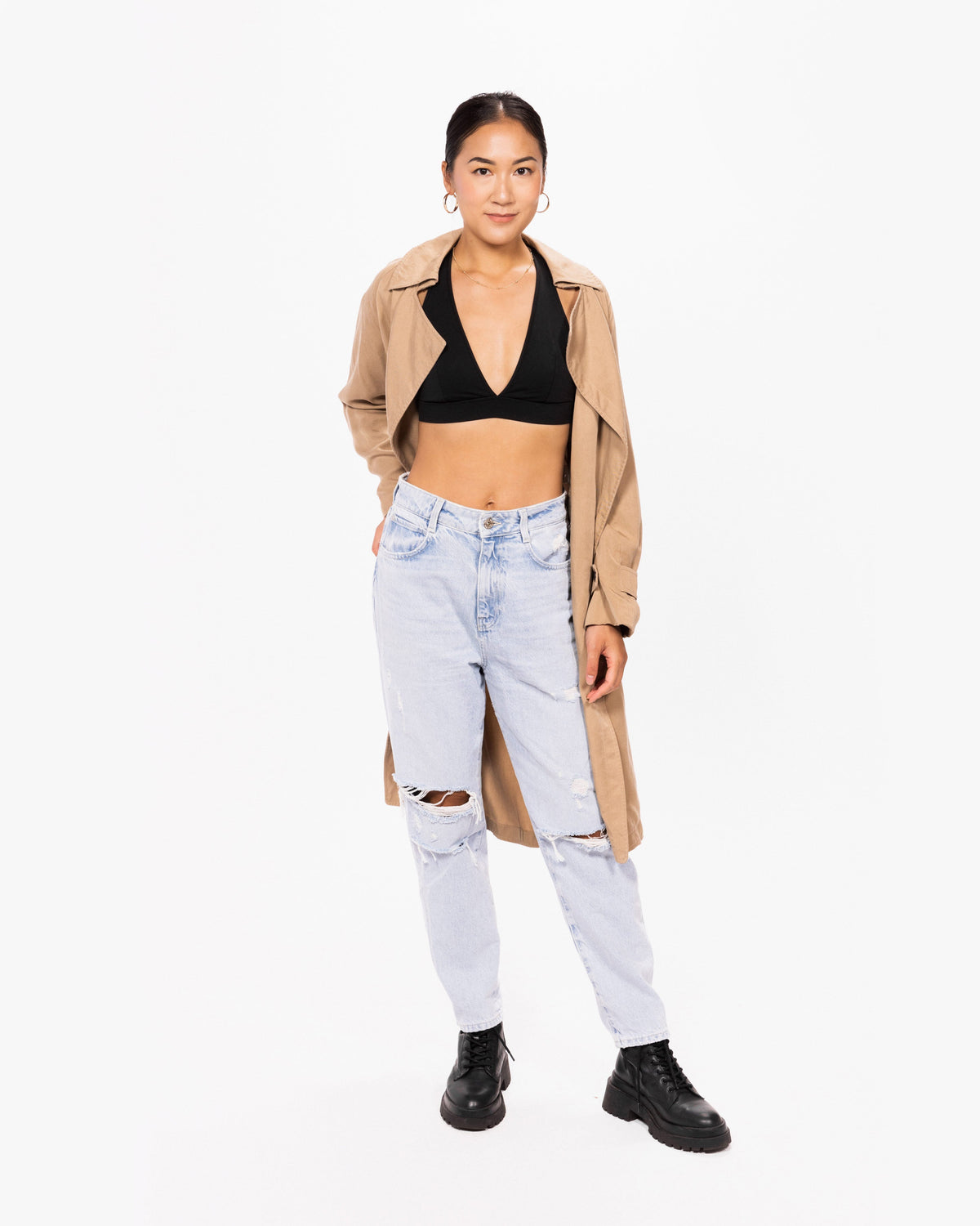 The Reign Deep V-Neck Bra