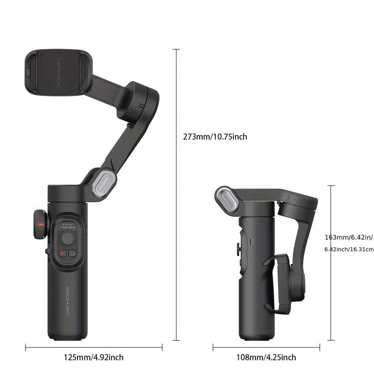 Stabilisateur Gimbal portable pour Smartphones (3 axes)