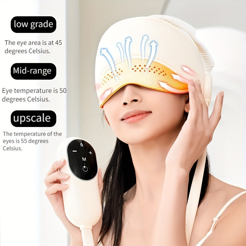 Masseur Électrique Tête et Yeux (2-en-1)