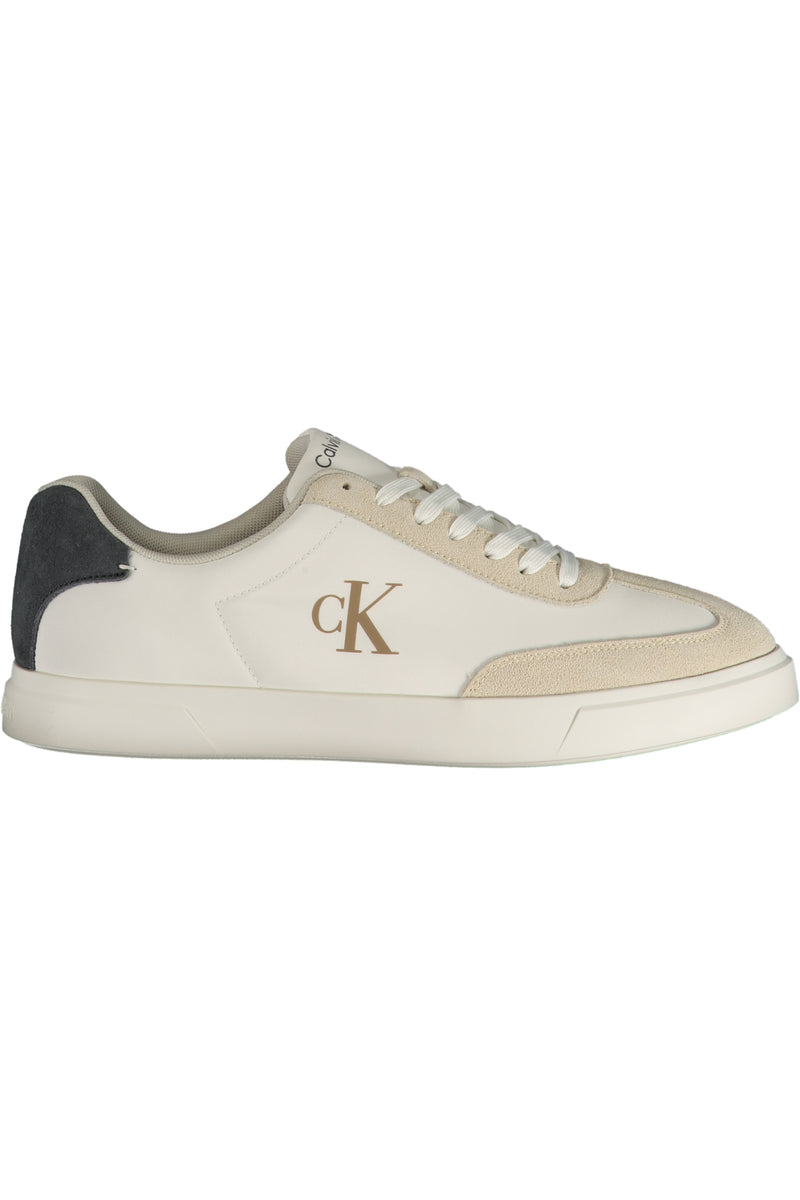 CALVIN KLEIN MEN'S WHITE SPORTS SHOES