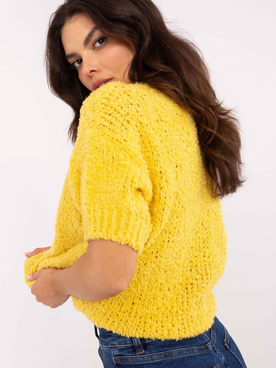 Short sleeve sweater model 207600 Italy Moda