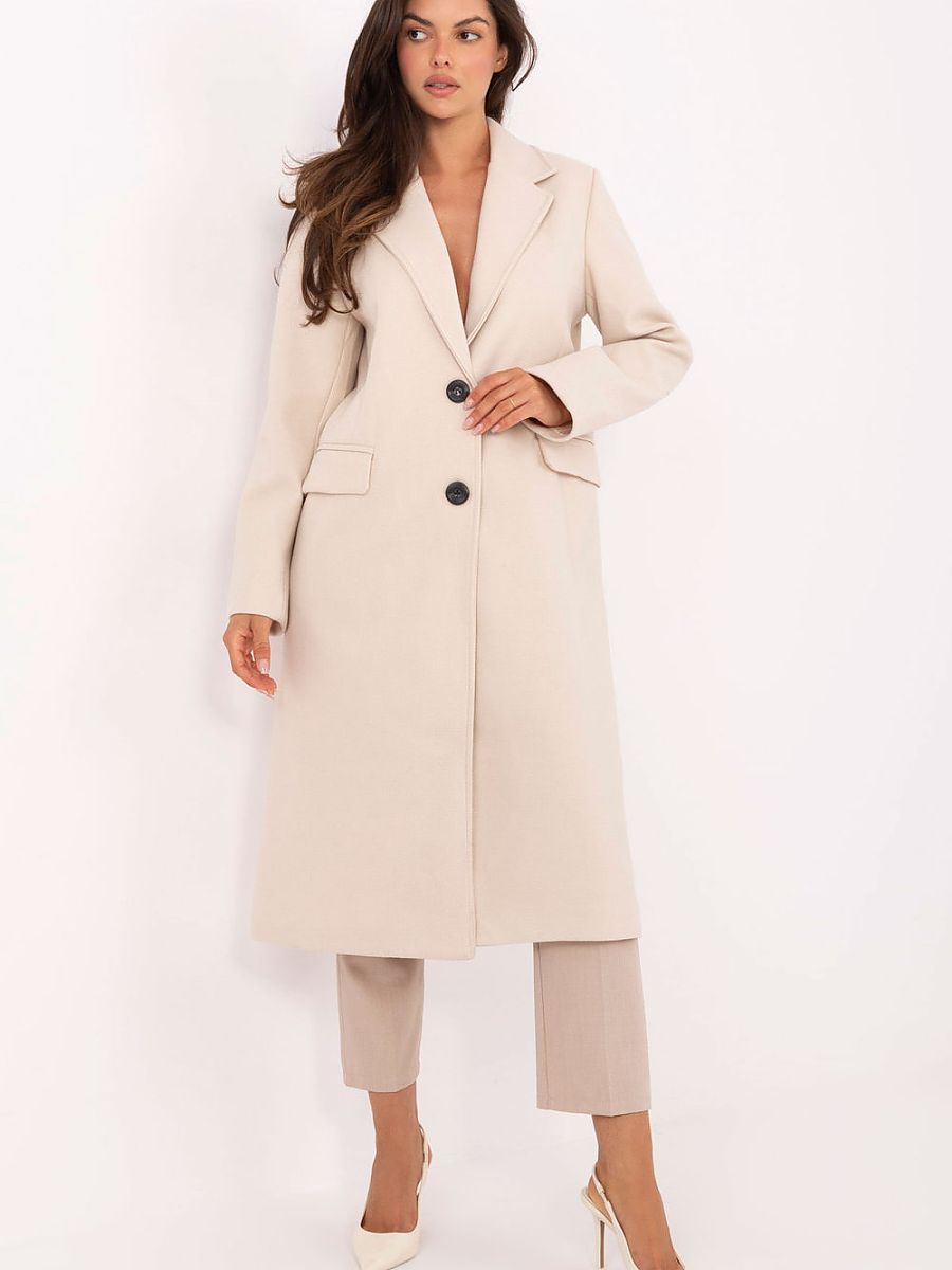 Coat model 217448 Factory Price