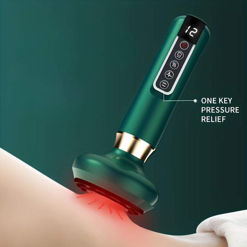 Outil de massage Gua Sha rechargeable par USB à 6 vitesses