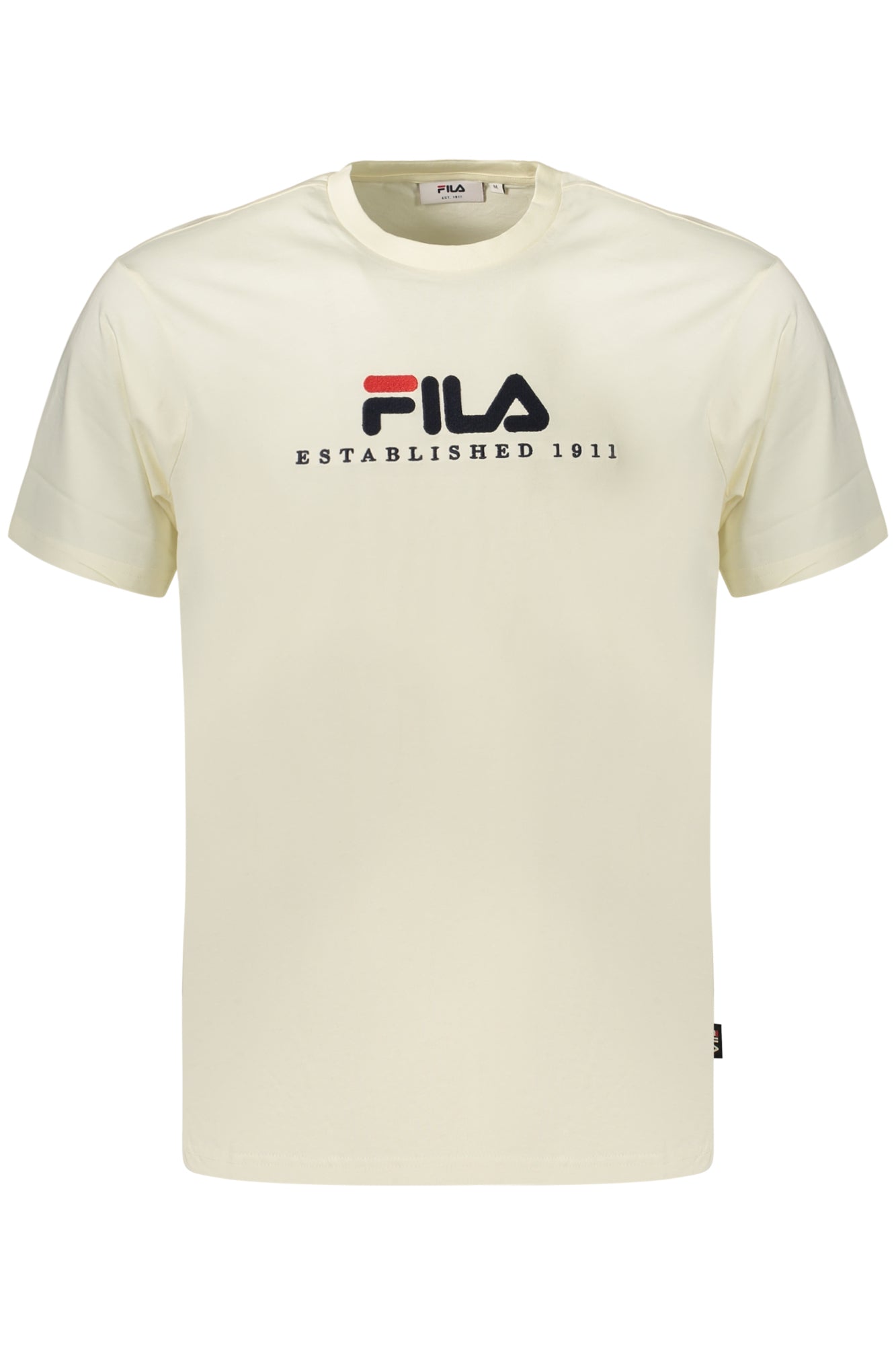 FILA MEN'S SHORT-SLEEVE T-SHIRT, BEIGE