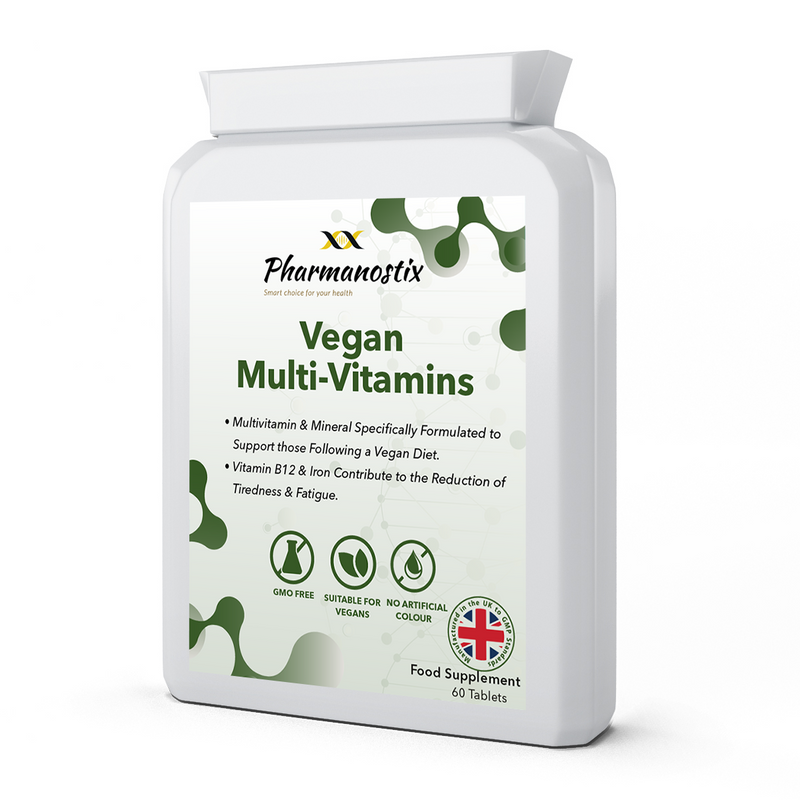 Vegan Multivitamin & Mineral Supplement 60 Tablets