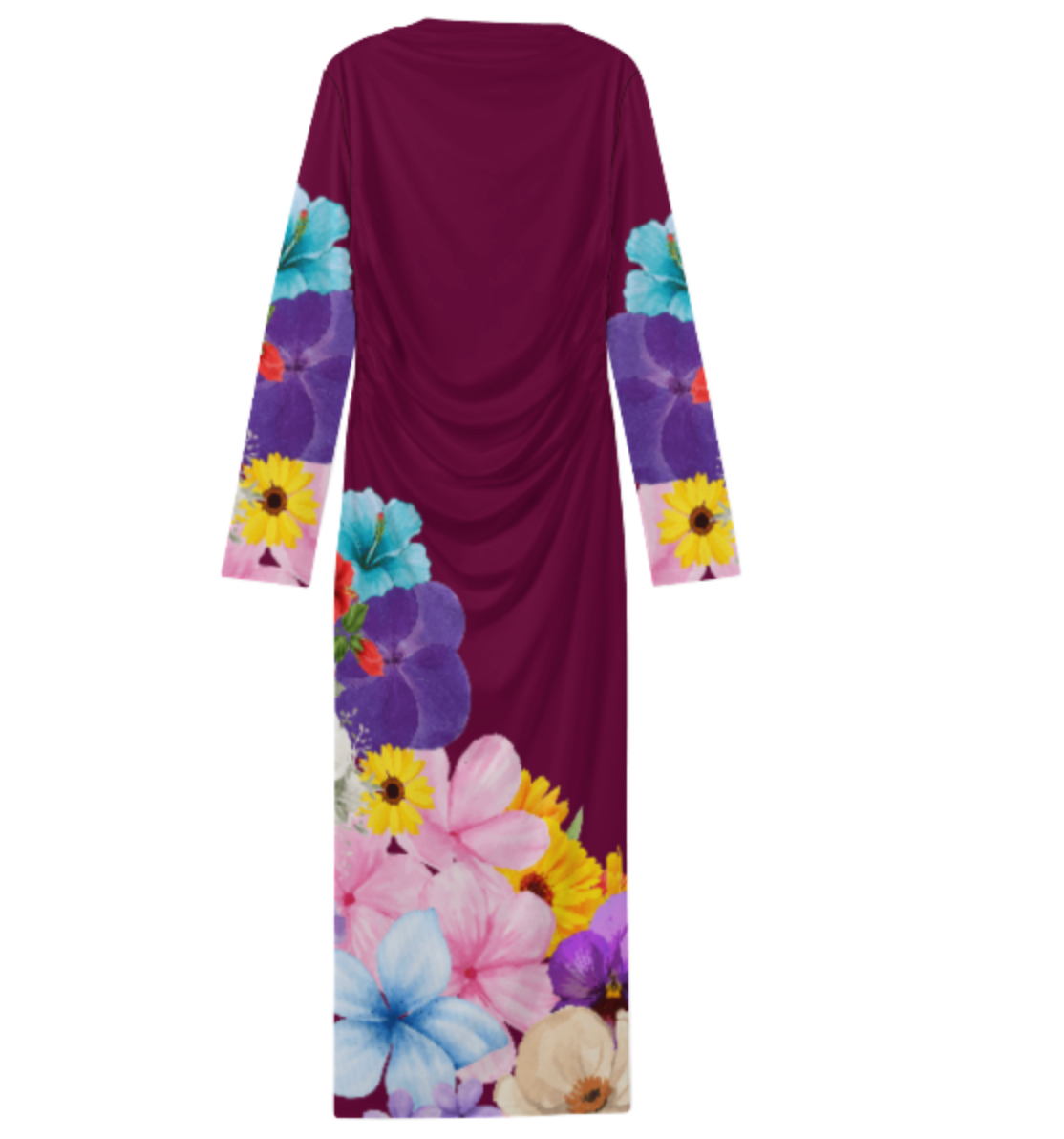 Long Sleeve Winter Dress-1