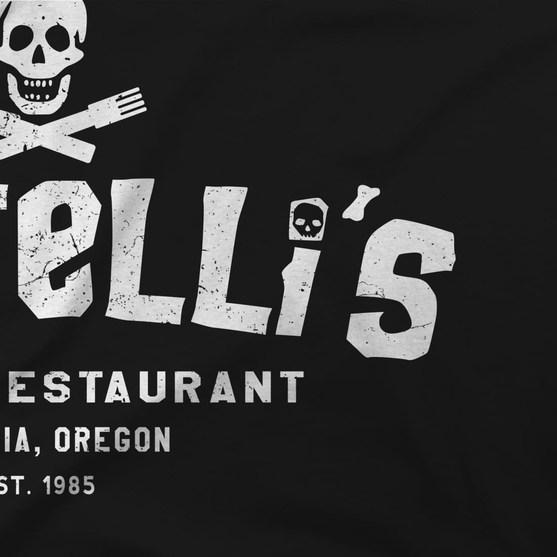 Fratelli's Family Restaurant Goonies t-shirt-2