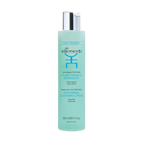 Gli Elementi Geothermal Cleansing Lotion | Gentle Daily Cleanser 200ml