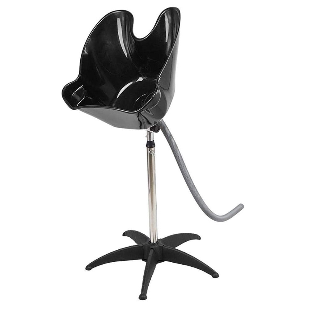 Bac de lavage portable pour coiffeur sur trépied