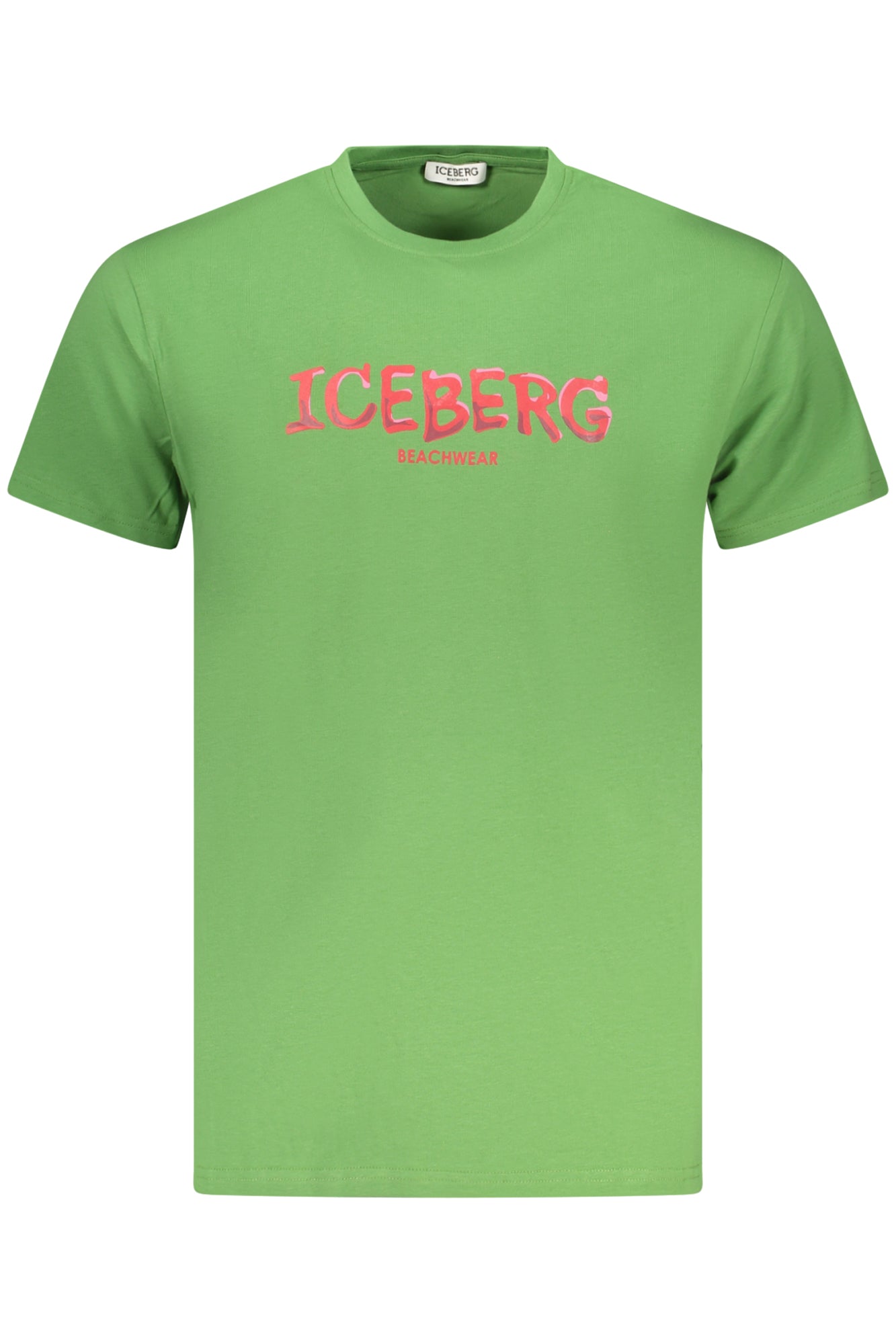 ICEBERG MEN'S SHORT-SLEEVED T-SHIRT GREEN