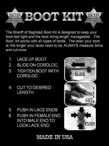 Boot Kit  - Streamlined Boot Lace Management-2