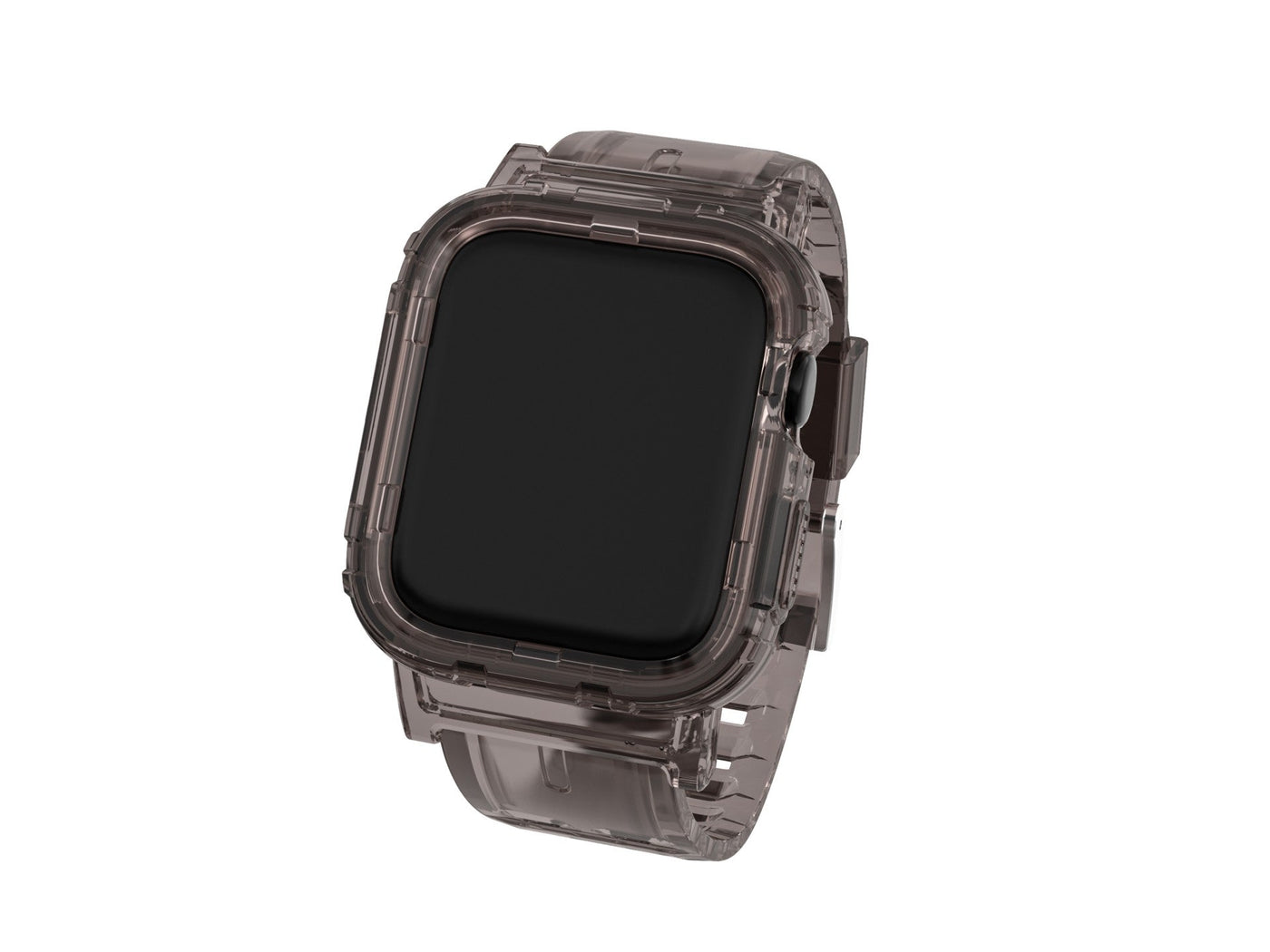 Pulseira de silicone para relógio Techancy, KC2111, compatível com Apple Watch 38-40 mm, castanho café
