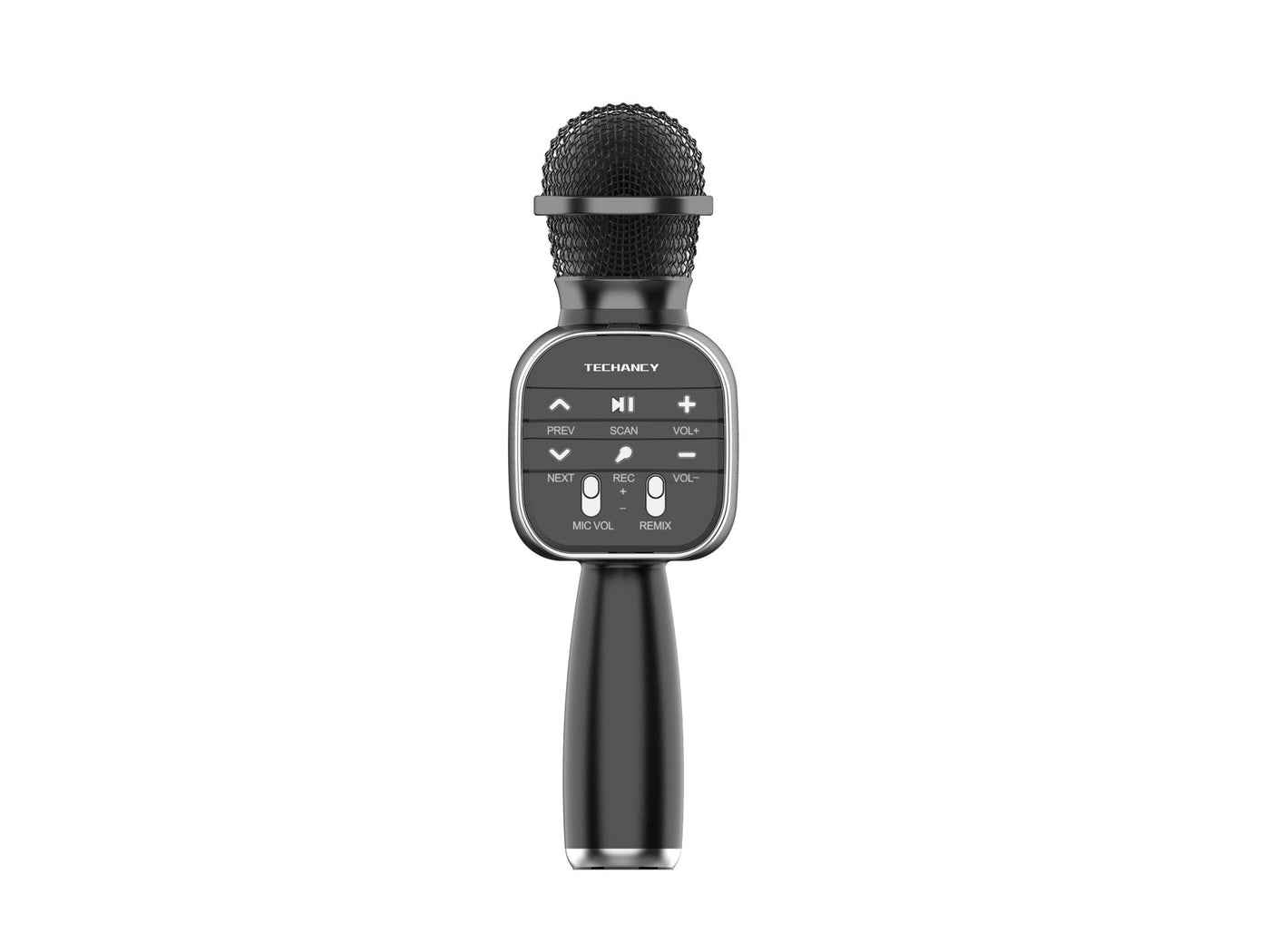 Microfone Bluetooth sem fios Techancy Dss, KZ1560, altifalante portátil para cantar, preto