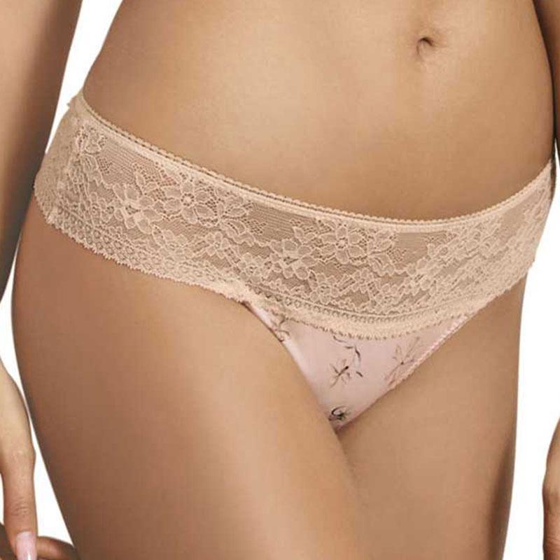 Kinga Soffione Lace Thong Panty-0