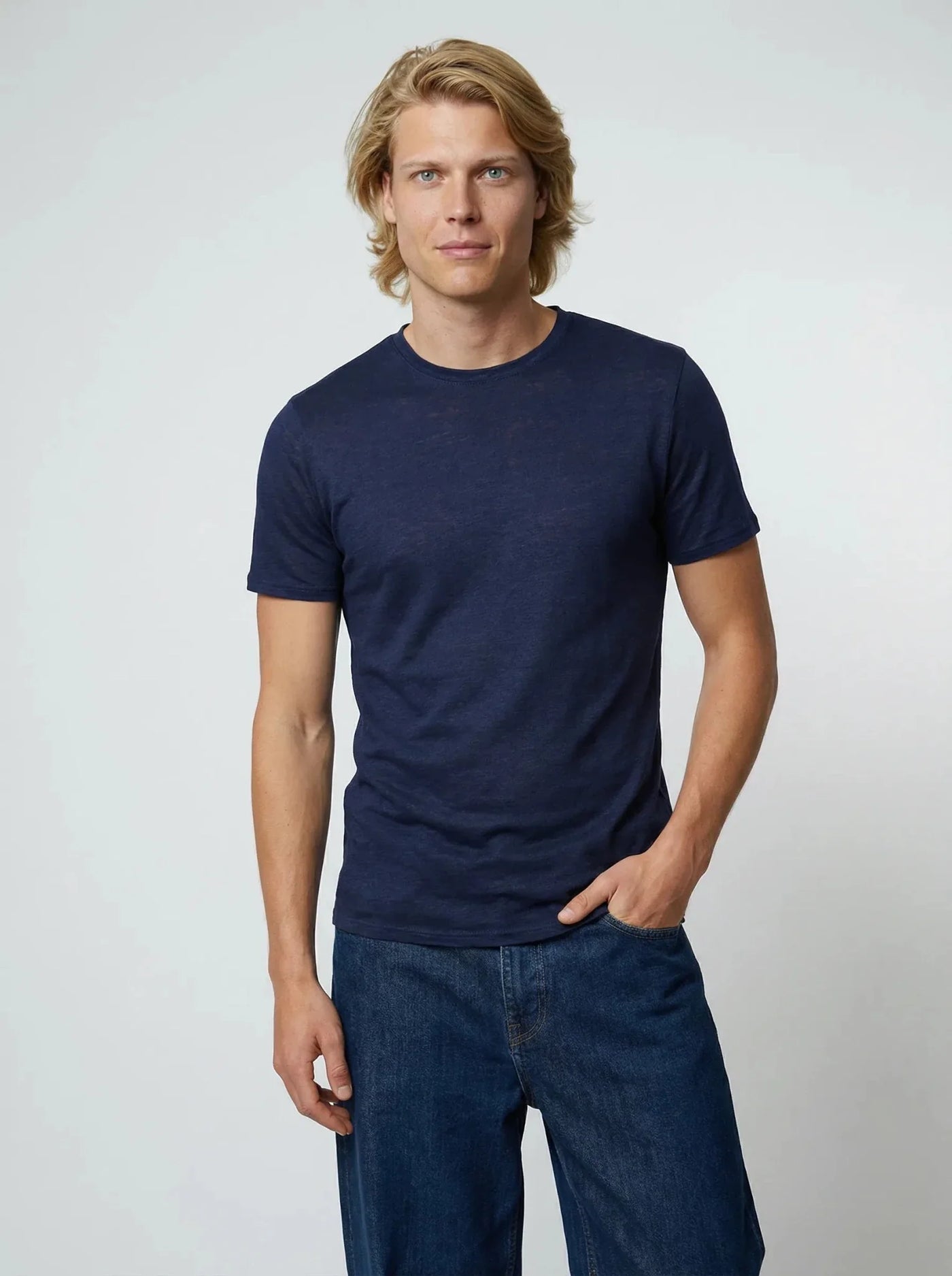Made in France linen T-shirt-0