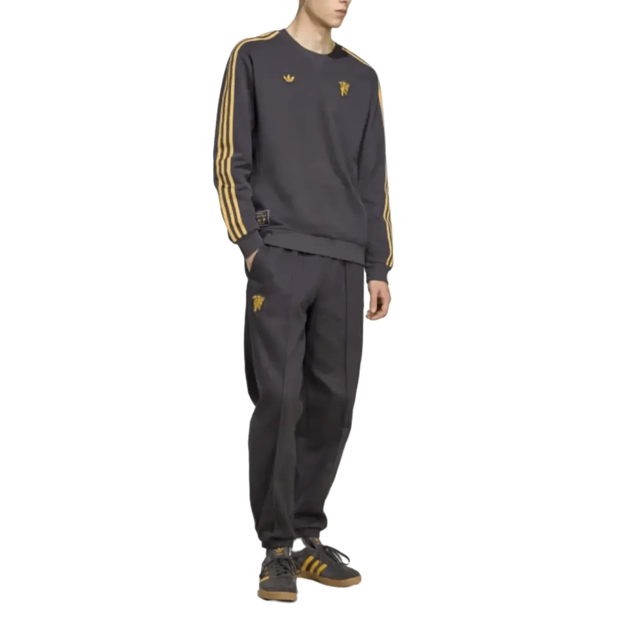 Manchester United Originals casual presentation sweat tracksuit 2025/26 - Adidas