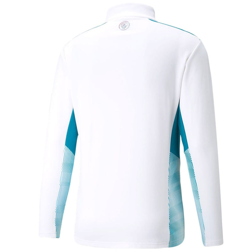 Manchester City white/blue training technical tracksuit 2022 - Puma