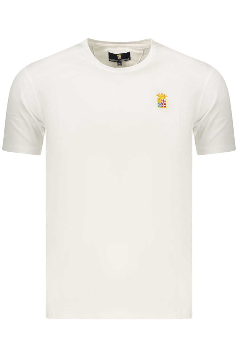 T-shirt blanche à manches courtes pour homme Navy