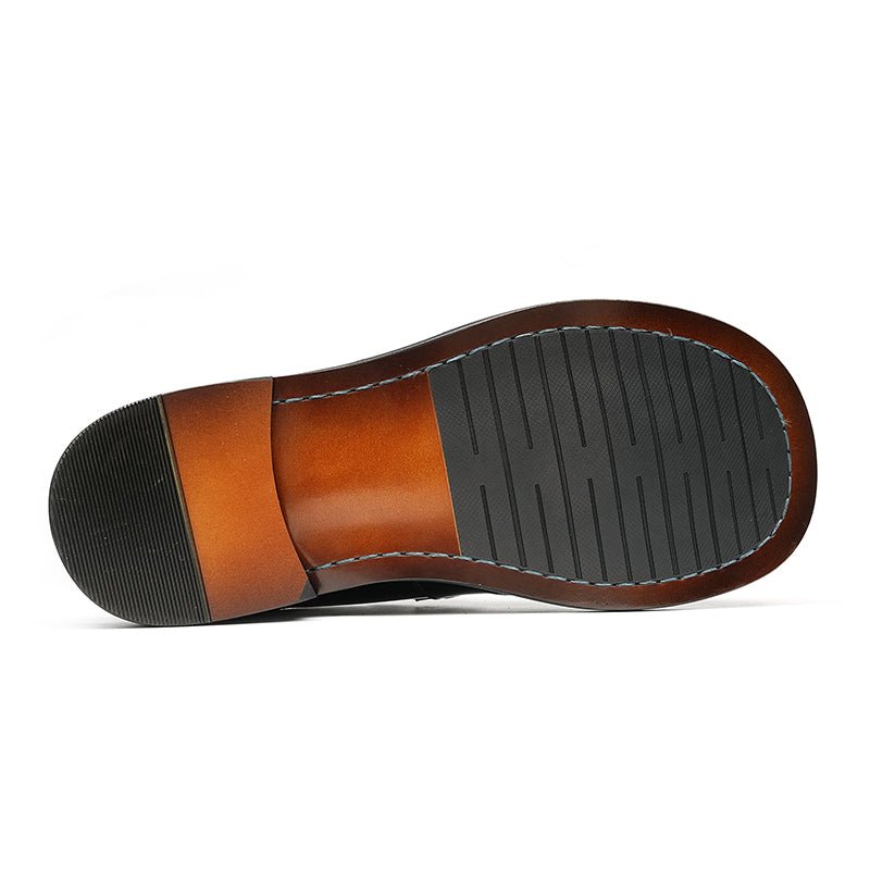 Men’s Glossy Calfskin Classic Slipper Mules