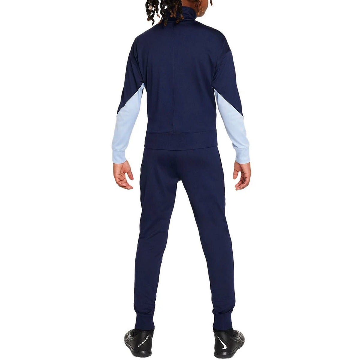 Kids - France training presentation soccer tracksuit 2024/25 navy - Nike