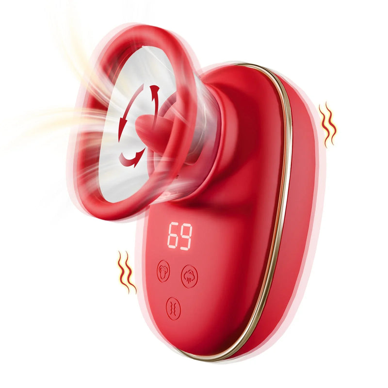 Vibrateur de succion et de léchage Oronova Caelia