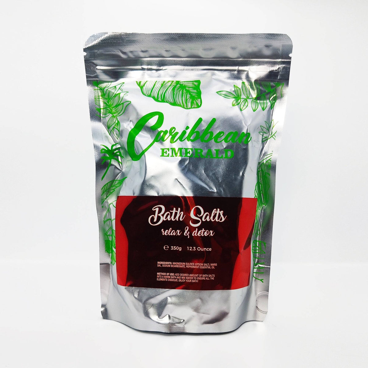 Sels de bain à la menthe poivrée