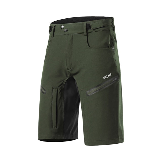 Men Cycling Shorts Loose Fit MTB Mountain Bike Shorts Outdoor Sports Hiking Downhill Bicycle Short Pants