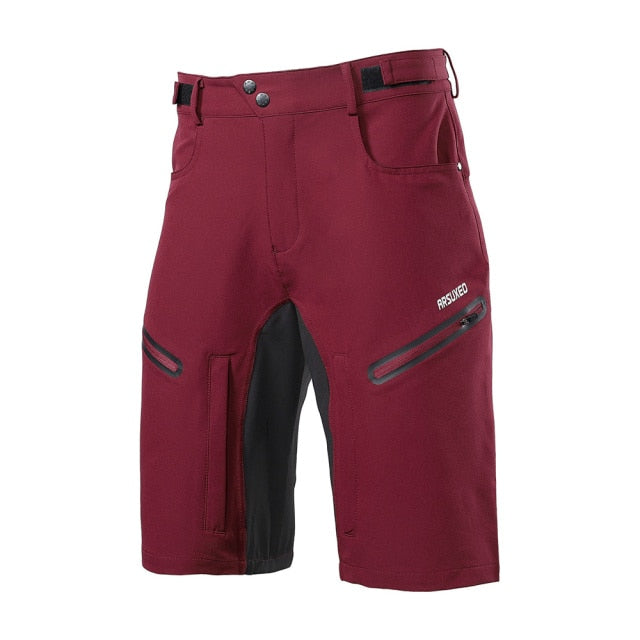 Men Cycling Shorts Loose Fit MTB Mountain Bike Shorts Outdoor Sports Hiking Downhill Bicycle Short Pants