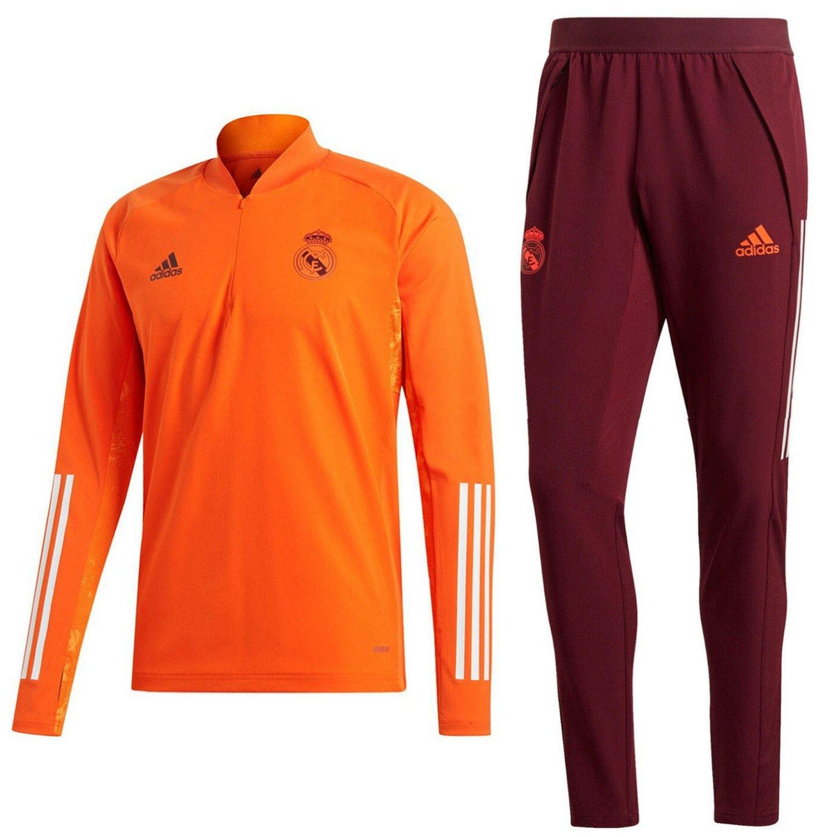 Real Madrid training technical soccer tracksuit UCL 2021 - Adidas