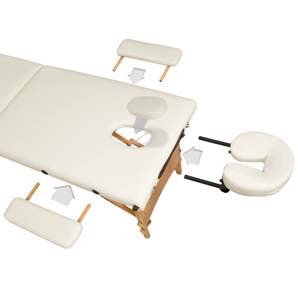 Table de massage portable 3 segments