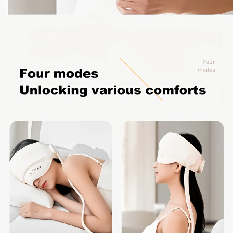 Masseur Électrique Tête et Yeux (2-en-1)