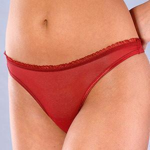 Sheer Mesh Thong Panty Tango
