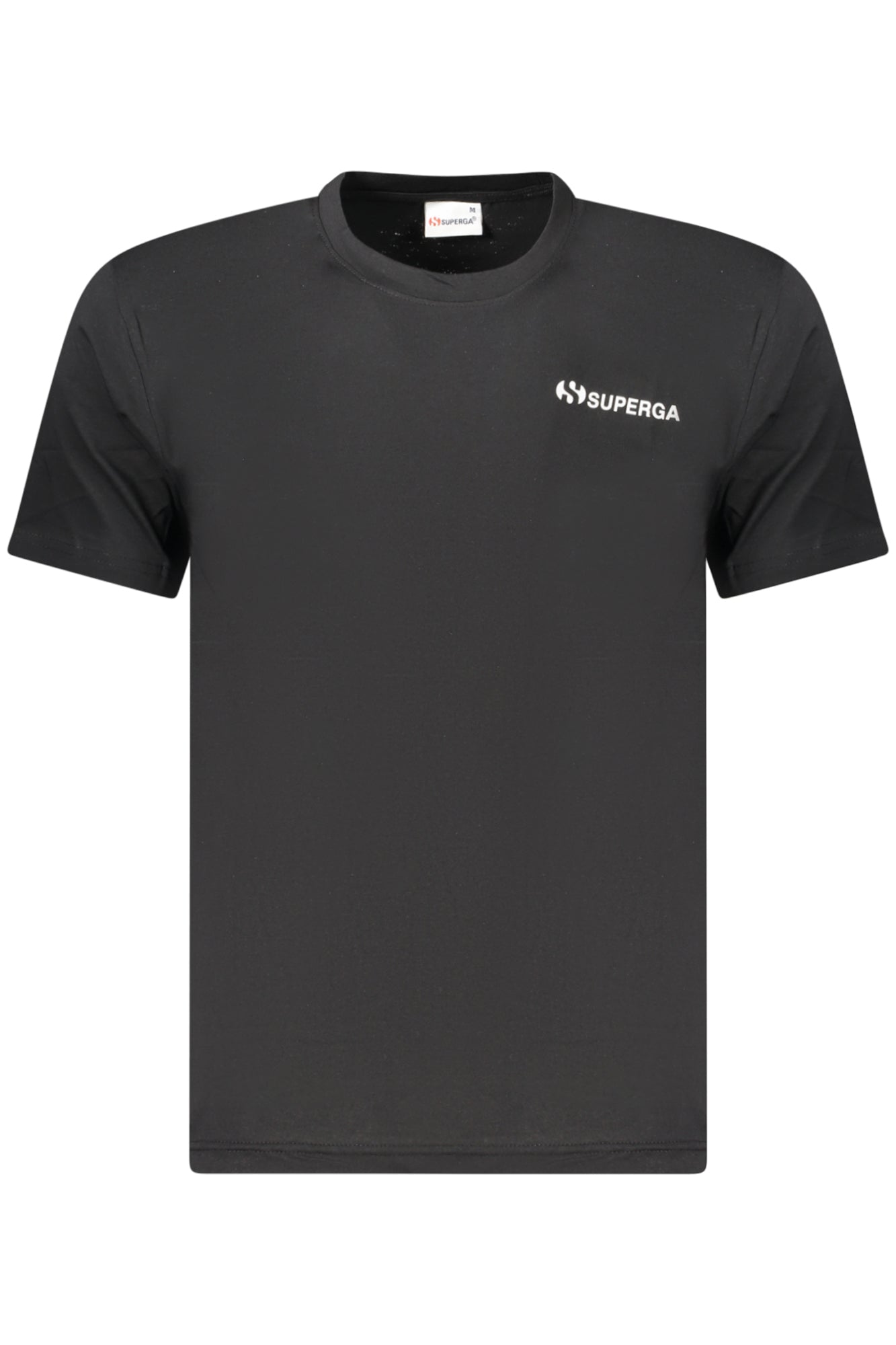SUPERGA MEN'S SHORT-SLEEVED T-SHIRT BLACK